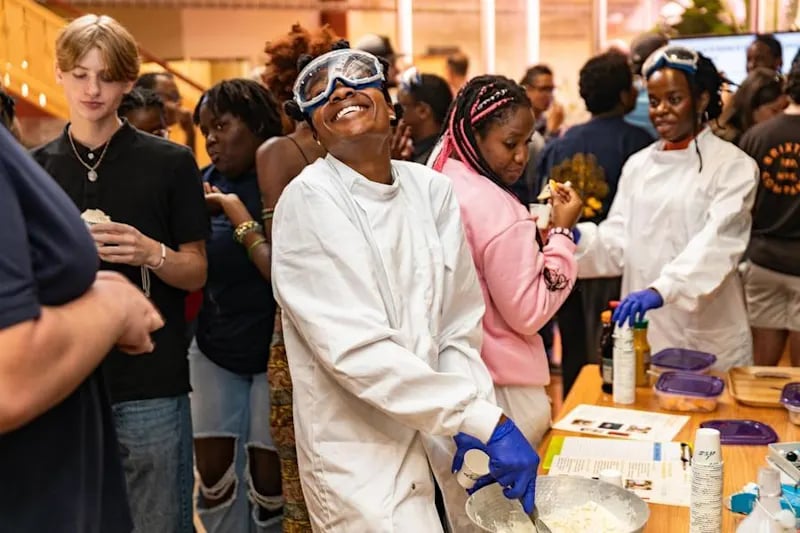 Student center open house event