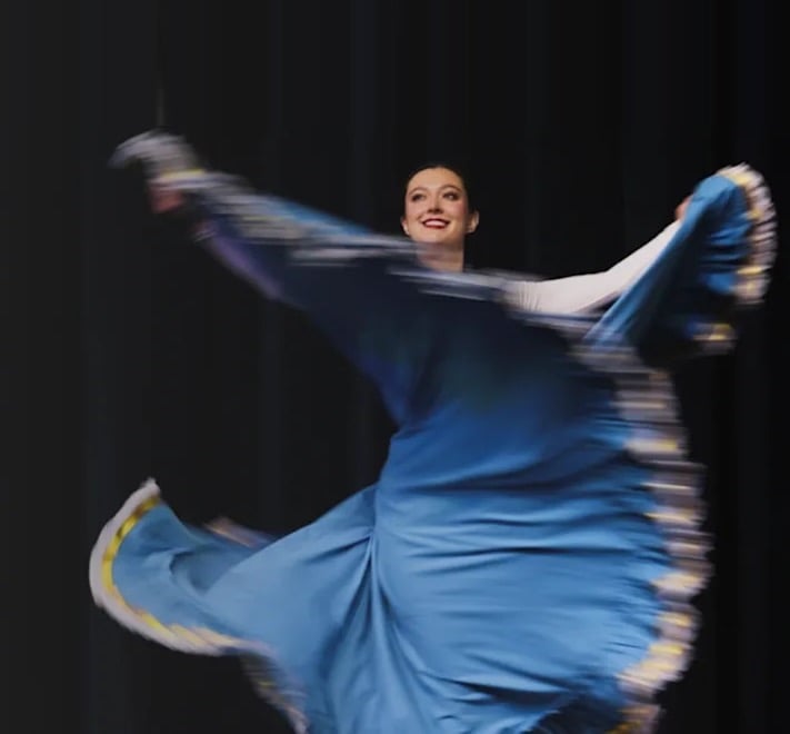 Woman dancing