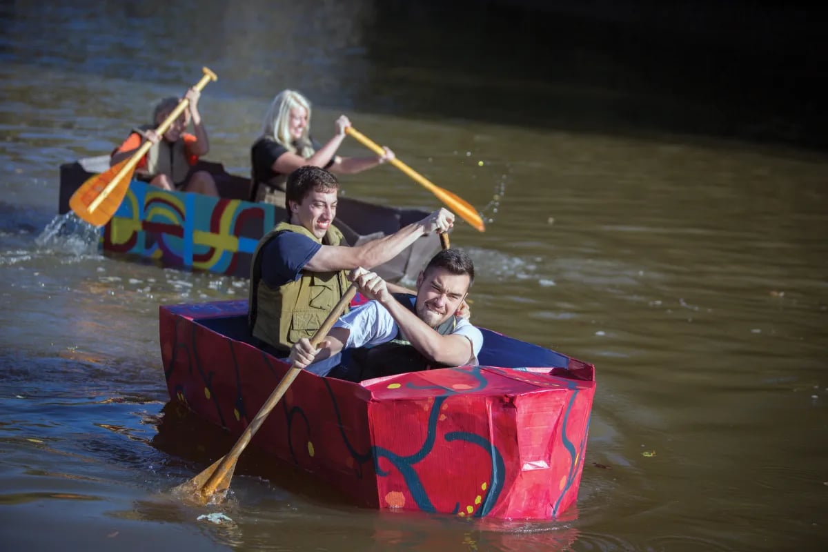 Cardboard Canoe