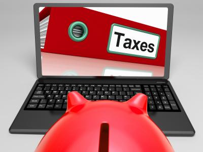 taxes on laptop