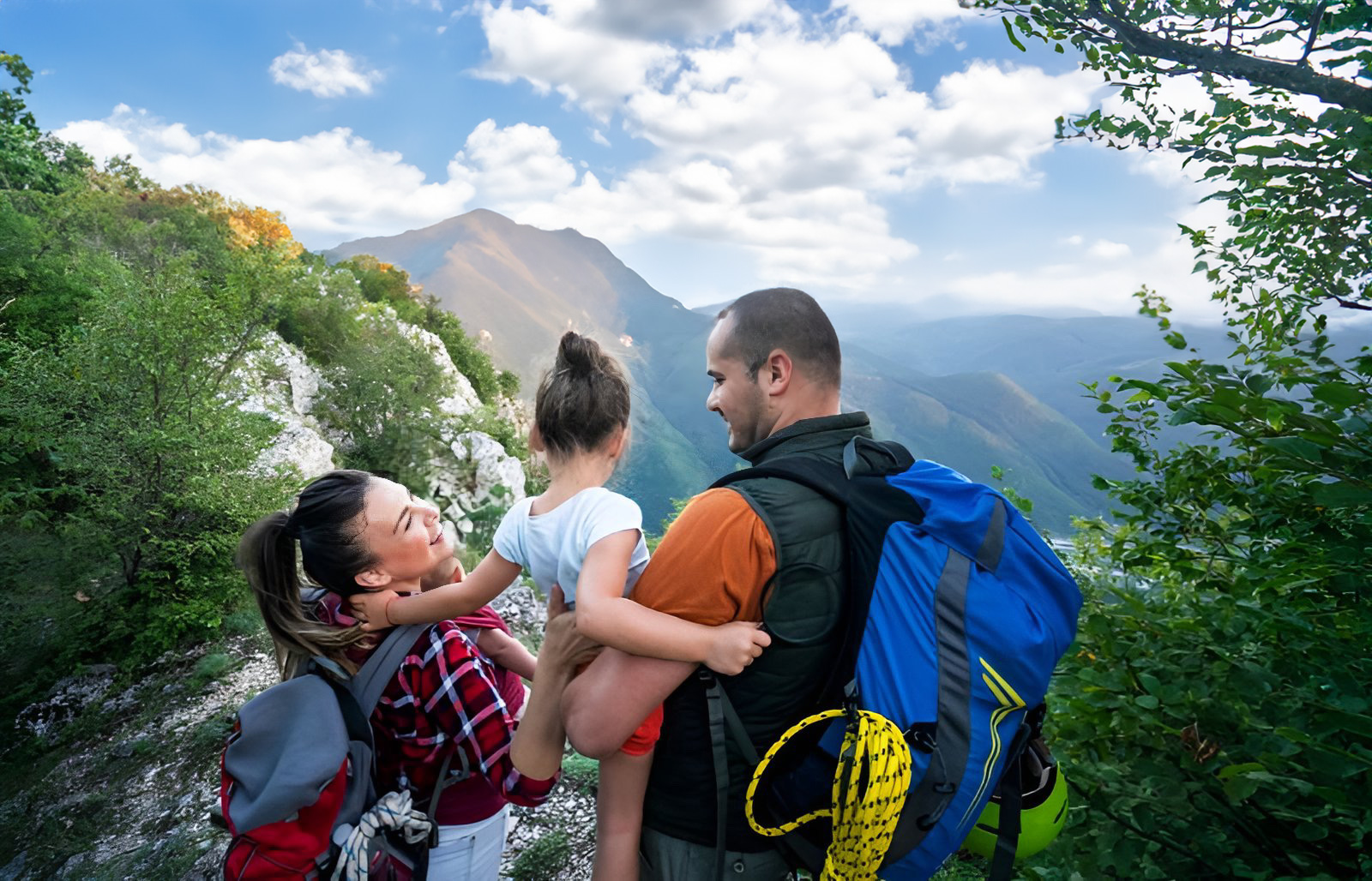 Family in the Mountains Family in the Mountains
