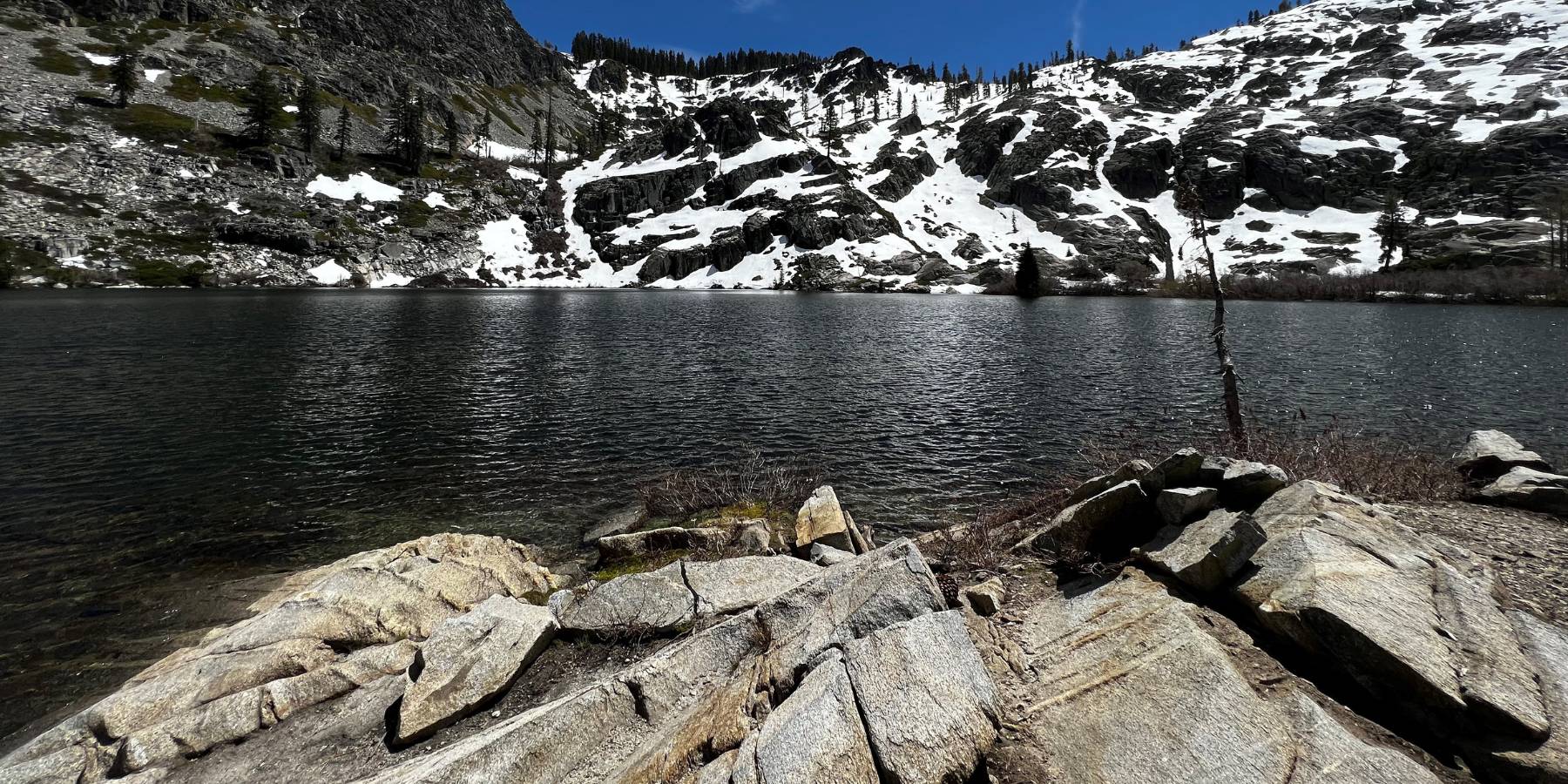 Photo of Winter Lake in Plumas County