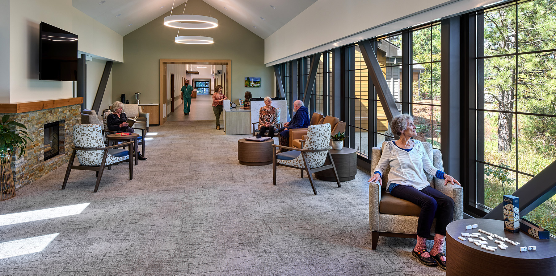 Photo of PDH SNF Lobby Area