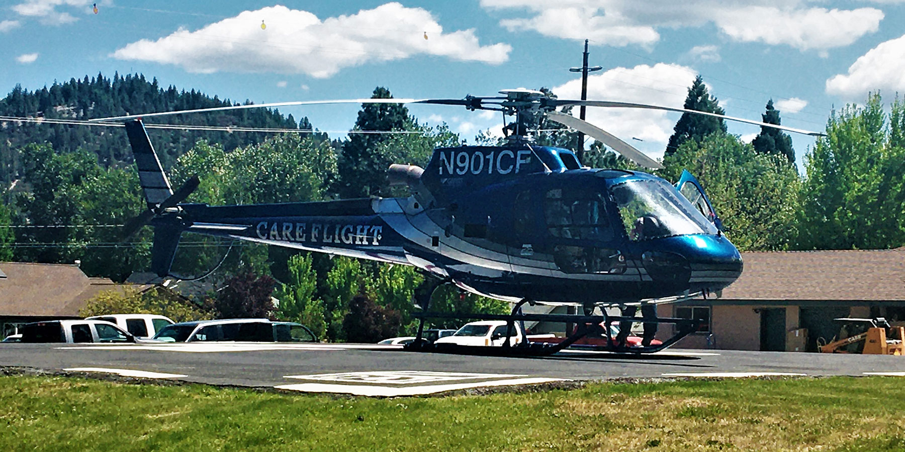 Photo of Careflight helecoptor