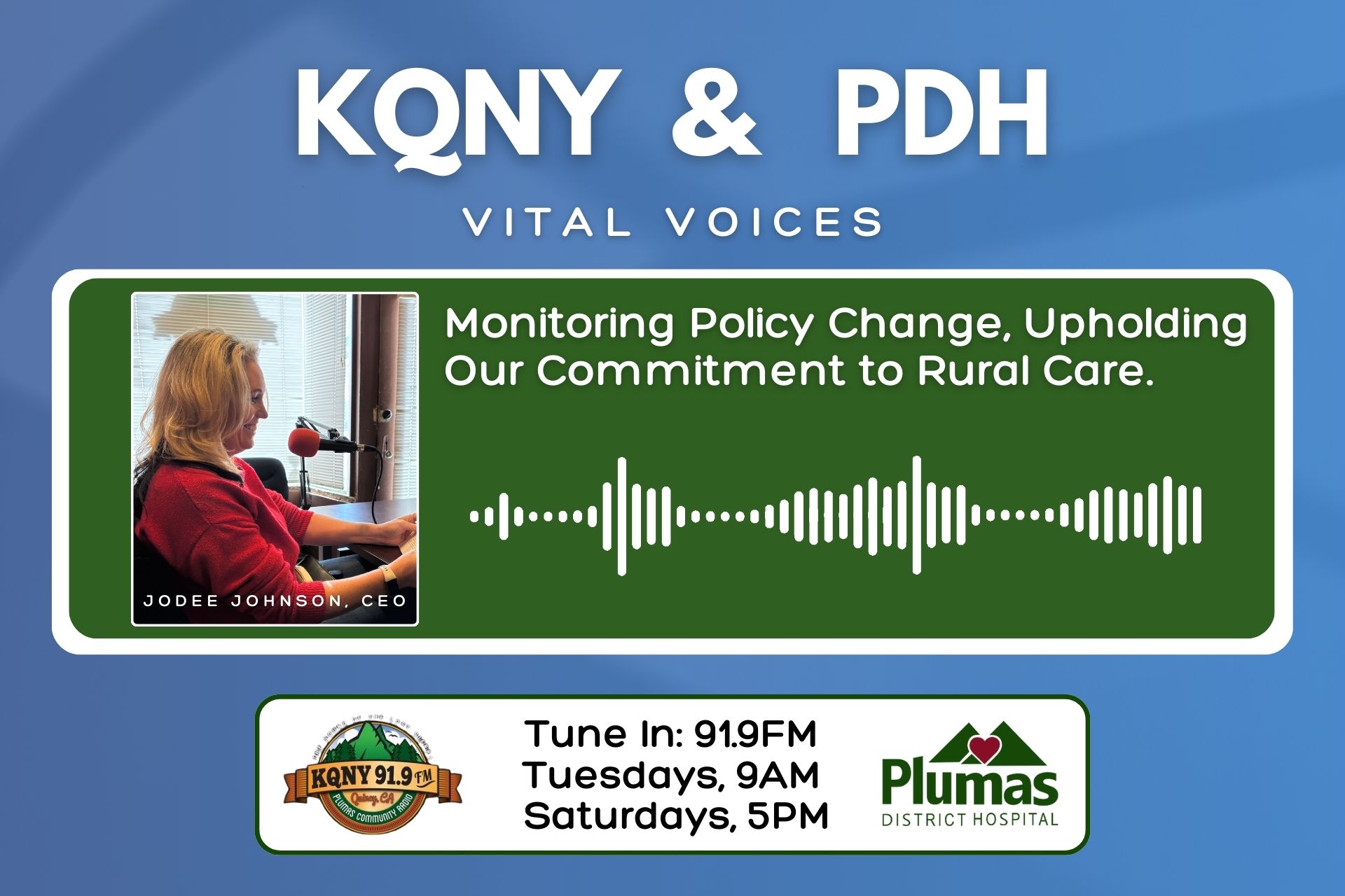 Monitoring Policy Change, Upholding Our Commitment to Rural Care